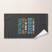 Fulltime Leraar Halloween Heks Ontwerp_1 Handdoek (Handdoek)