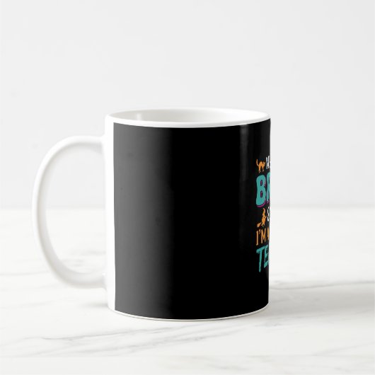 Fulltime leraar Halloween Heks Ontwerp_1 Koffiemok (Links)
