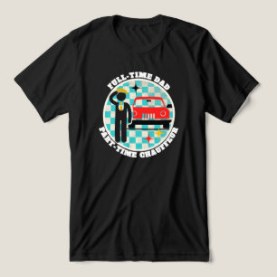Fulltime Papa, Parttime Chauffeur Tri-Blend Shirt