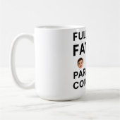Fulltime Vader Parttime Grappige Komiek Koffiemok (Links)