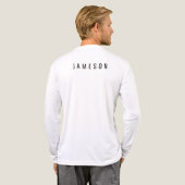Fulltime Vader Parttime Grappige Komiek Tri-Blend Shirt (Achterkant)