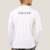 Fulltime Vader Parttime Grappige Komiek Tri-Blend Shirt (Achterkant)