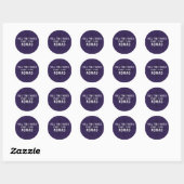 Fulltime Verpleegkundige Parttime Nomade - Grappig Ronde Sticker (Vel)