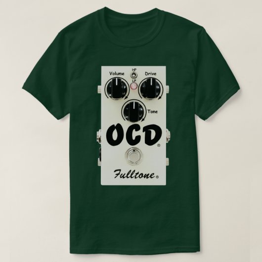 Fulltone OCD Guitar Pedal Overdrive Distortion T-shirt (Design voorkant)
