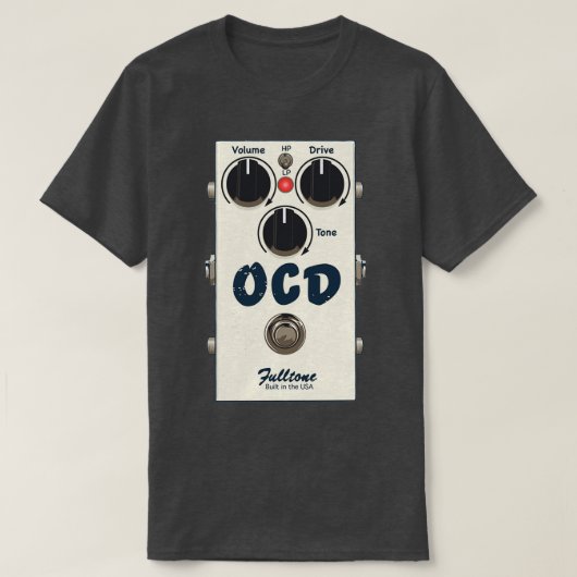 Fulltone OCD Guitar Pedal T-shirt (Design voorkant)