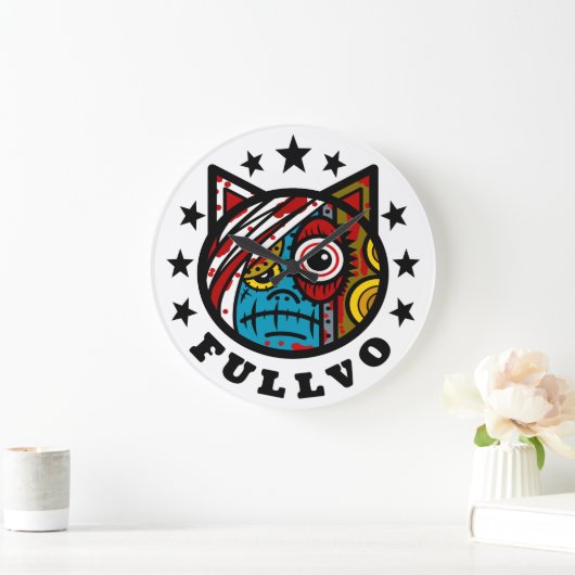 FULLVO-wandklok Grote Klok (Huis)