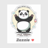 Fully Charged Rare Event – Social Battery Sticker (Vel)