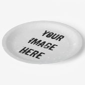 Fully Customizable Paper Plate Papieren Bordje (Gekanteld)