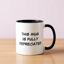 Fully Depreciated Funny Accounting Coffee Mug Mok