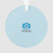 Fully Editable Colors Baseball Jersey Stripes Name Ornament (achterkant)