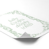 Fully Known Deeply Loved Christian Quote Poster (Hoek)