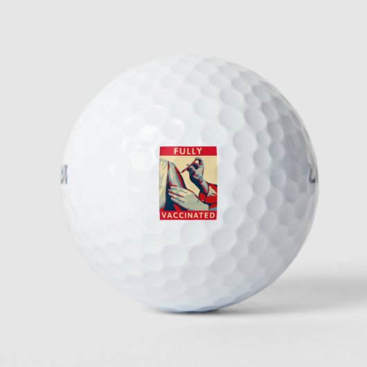 Fully Vaccinated Golfballen (Voorkant)