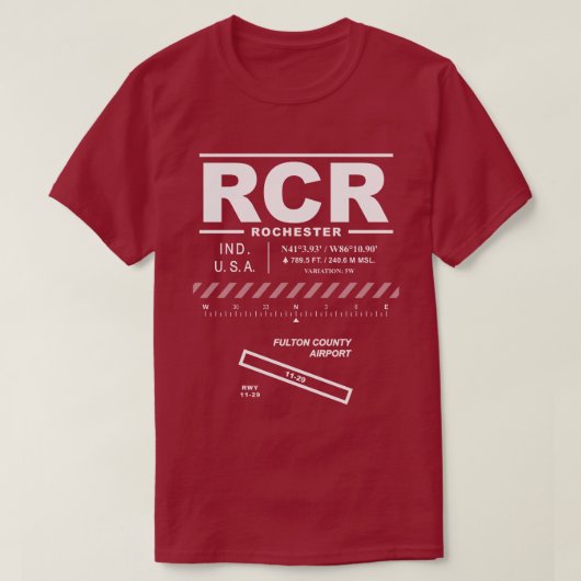 Fulton County Airport RCR T-Shirt (Design voorkant)