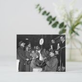 Fulton Fish Band, 1962 Briefkaart (Staand voorkant)