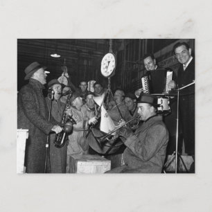 Fulton Fish Band, 1962 Briefkaart