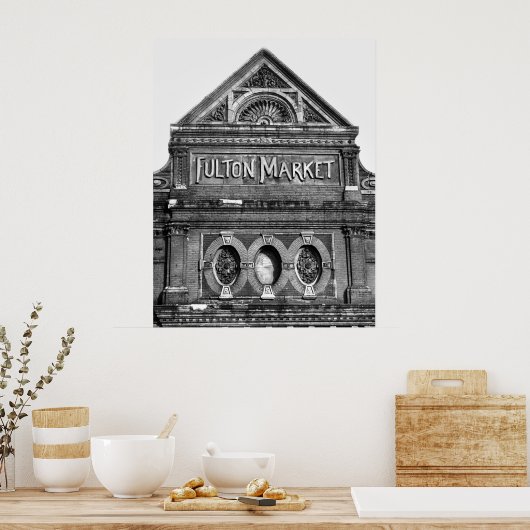 Fulton Fish Market, 1939 Poster (Keuken)