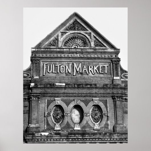 Fulton Fish Market, 1939 Poster (Voorkant)