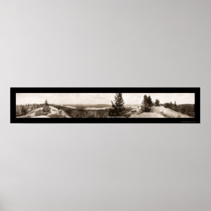 Fulton Lakes NY Foto 1911 Poster