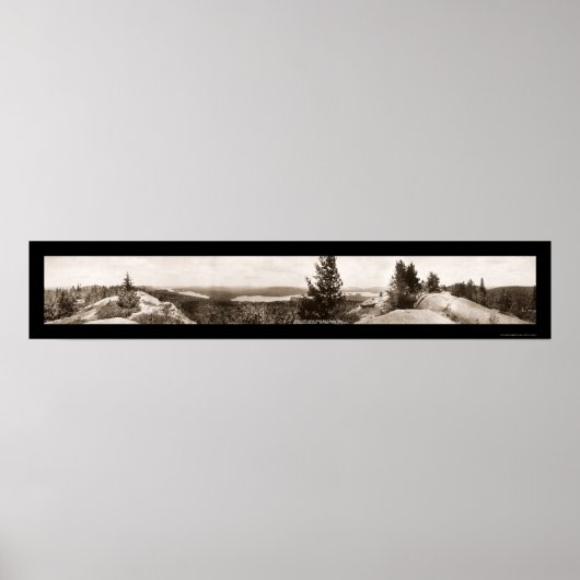 Fulton Lakes NY Foto 1911 Poster (Voorkant)