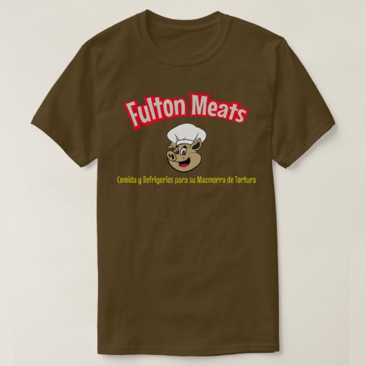 Fulton Meats T-shirt (Design voorkant)