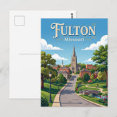 Fulton (Missouri) Briefkaart (Voorkant / Achterkant)