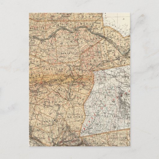 Fulton, Montgomery, Schenectady, Schoharie Briefkaart (Voorkant)