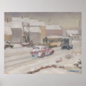 Fulton Road Cleveland – Kulhanek 1943 Afdrukken Poster (Voorkant)