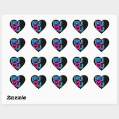 FULU Heart Shaped Sticker (Vel)