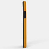 Fulvous kleur Case-Mate iPhone case (Achterkant/rechts)