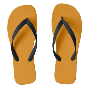 Fulvous kleur teenslippers