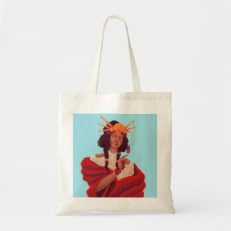 Fumadora con Jazmín Tote Bag