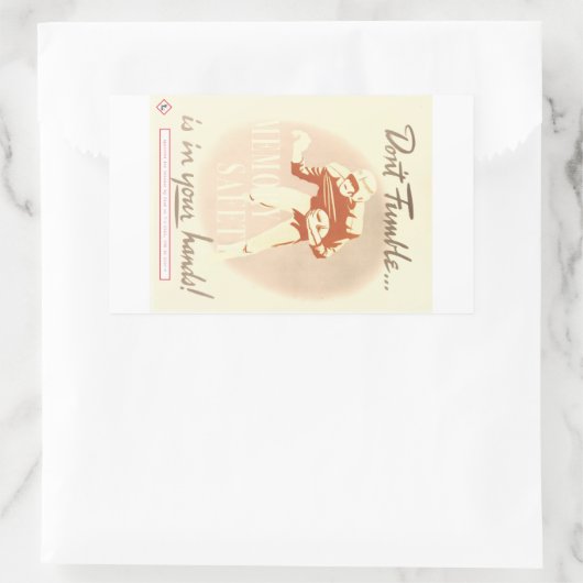 Fumble sticker niet (Tas)