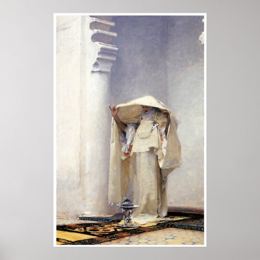 Fumee d'ambre gris (Tangiers), 1880 Poster (Voorkant)