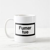 Fumer tue koffiemok (Links)