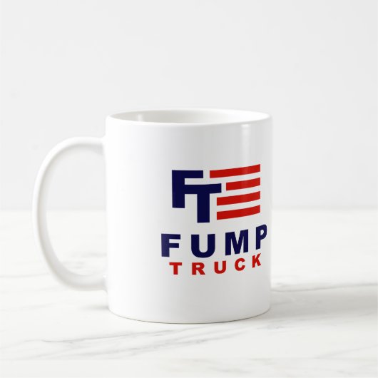 FUMP TRUCK - Anti-Trump - Koffiemok (Links)