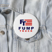 FUMP TRUCK - Anti-Trump - Ronde Button 4,0 Cm (In situ)