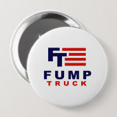 FUMP TRUCK - Anti-Trump - Ronde Button 4,0 Cm (Voorkant /achterkant)