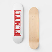 FUMTU PERSOONLIJK SKATEBOARD (Voorkant)