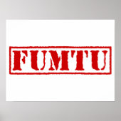 FUMTU POSTER (Voorkant)