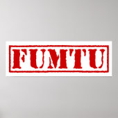 FUMTU POSTER (Voorkant)