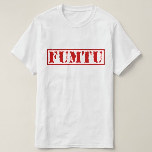 FUMTU T-SHIRT (Design voorkant)