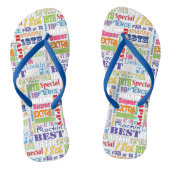 Fun 18th Birthday Party Favors Personalized Teenslippers (Voetbed)