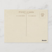 Fun  1926 teruggezette Pictorial Manhattan Map Briefkaart (Achterkant)