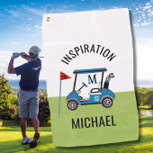 Fun 19th Hole Custom Cart Personalized  Golfhanddoek
