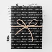 Fun 2020 Sucks Merry Black Inpakpapier Vel (In situ)