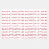 Fun 2020 Sucks Merry Kerstmis Rood Snoep Inpakpapier Vel (Voorkant 3)