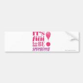 Fun. 2 B 17-Magenta Bumpersticker (Voorkant)