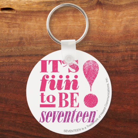 Fun. 2 B 17-Magenta Sleutelhanger (Voorkant)