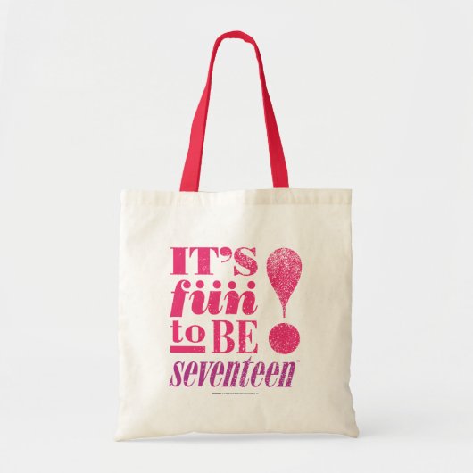 Fun. 2 B 17-Magenta Tote Bag (Voorkant)