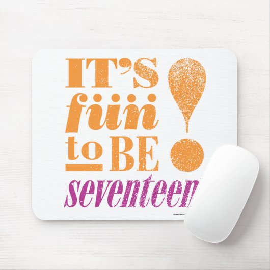 Fun. 2 B 17-Oranje Muismat (Met muis)